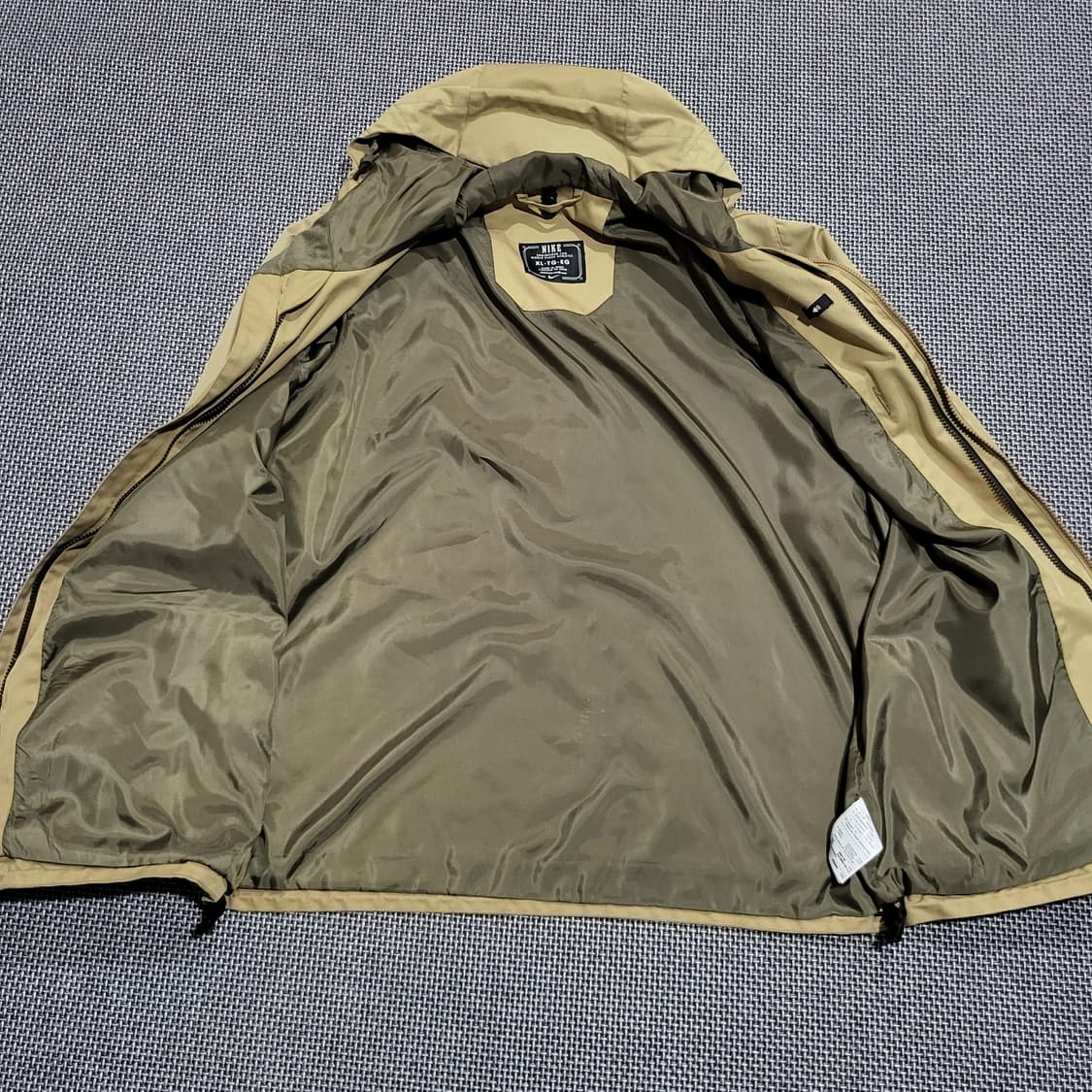 나이키 베이지 드라이핏 투웨이 후드 자켓 (XL) 상품이미지3