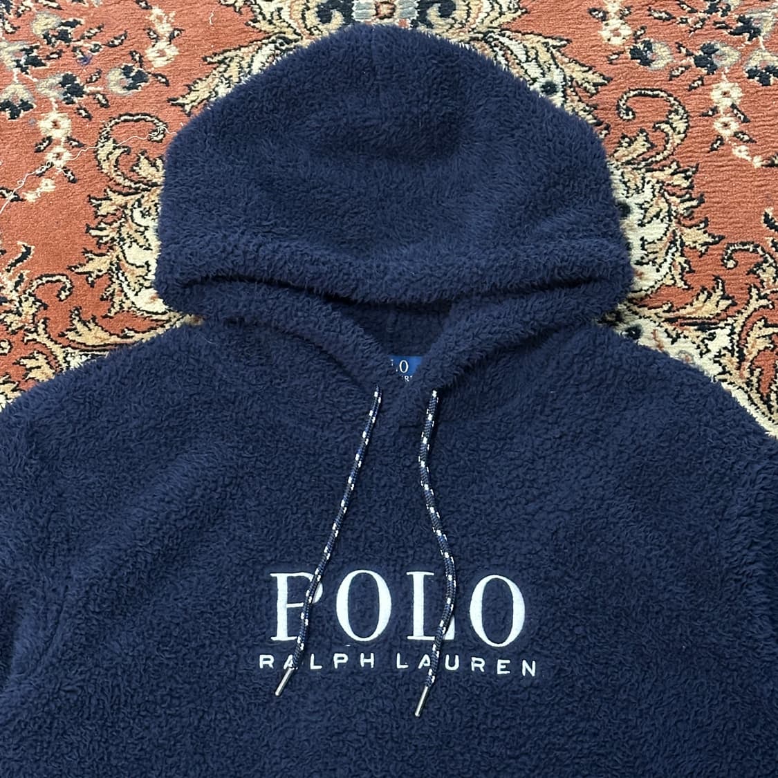 폴로 랄프로렌 플리스 후드티 (XL/105) 후리스 상품이미지3