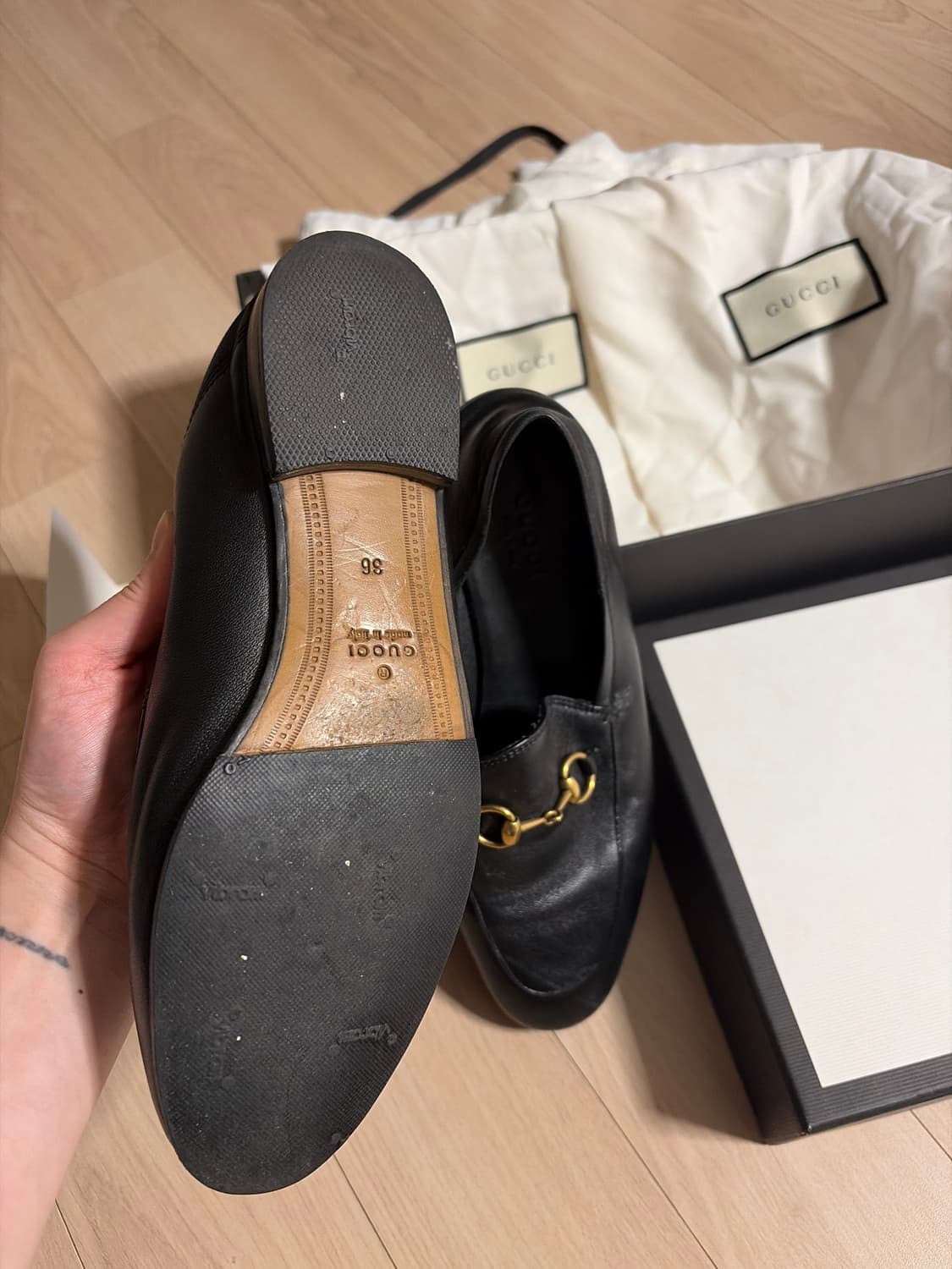 구찌 홀스빗 로퍼 여성 풀박스 상품이미지2