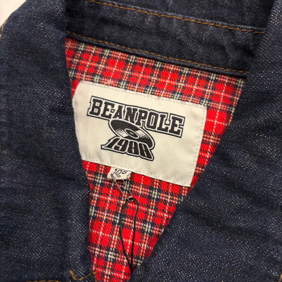 [105] 빈폴 데님 자켓 Beanpole 빅로고 청자켓 D876 상품이미지4