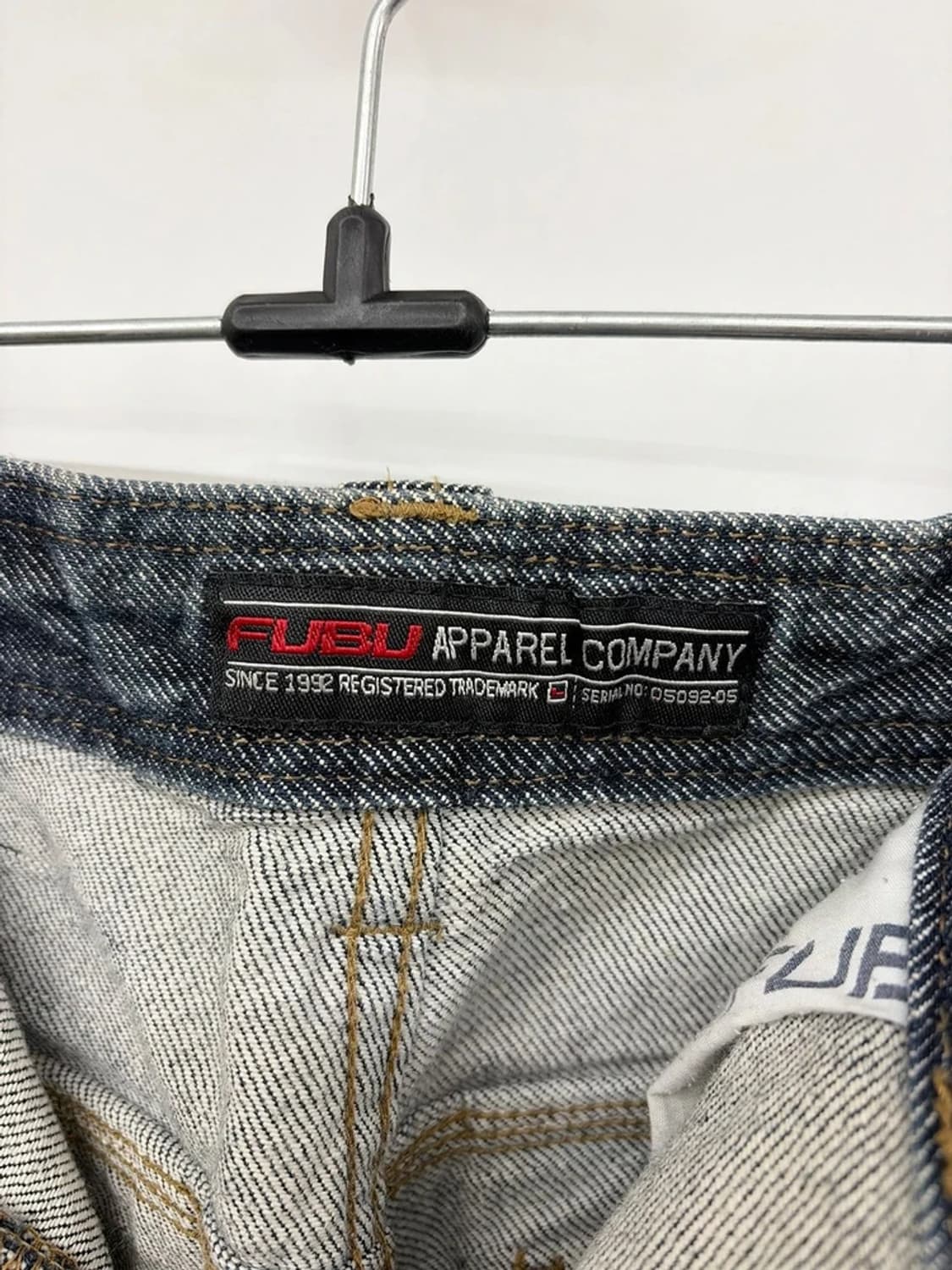푸부 FUBU 파라슈트 백포켓 로고 데님 팬츠 PN9887 상품이미지8