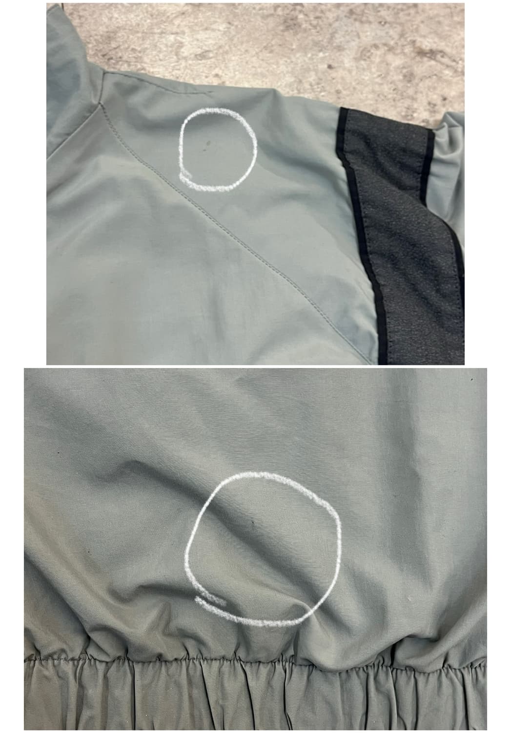 U.S. Army IPFU 바람막이 자켓 그레이 #csz2447 상품이미지7