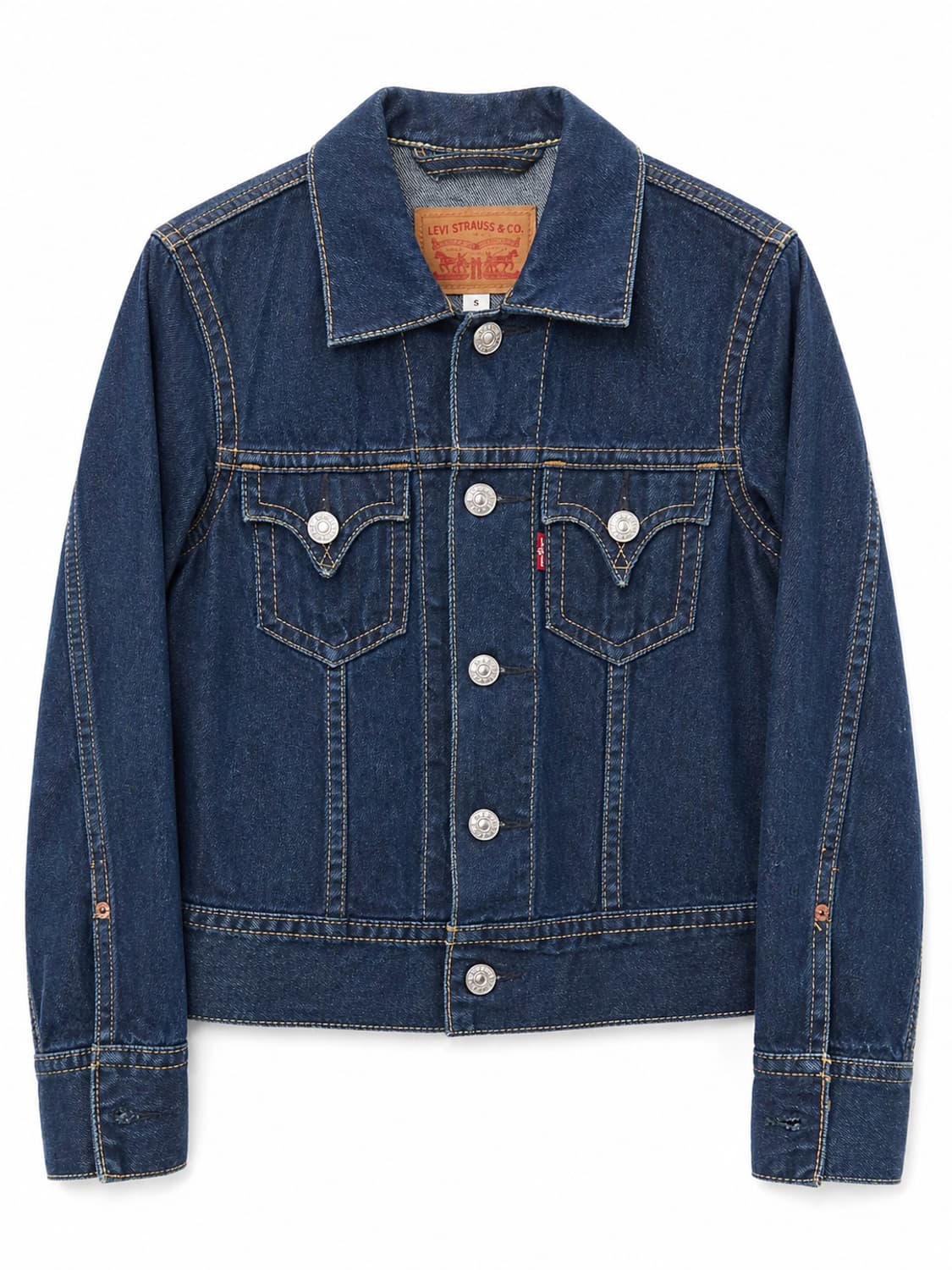리바이스 TYPE 1 아이코닉 데님 자켓 L 상품이미지1