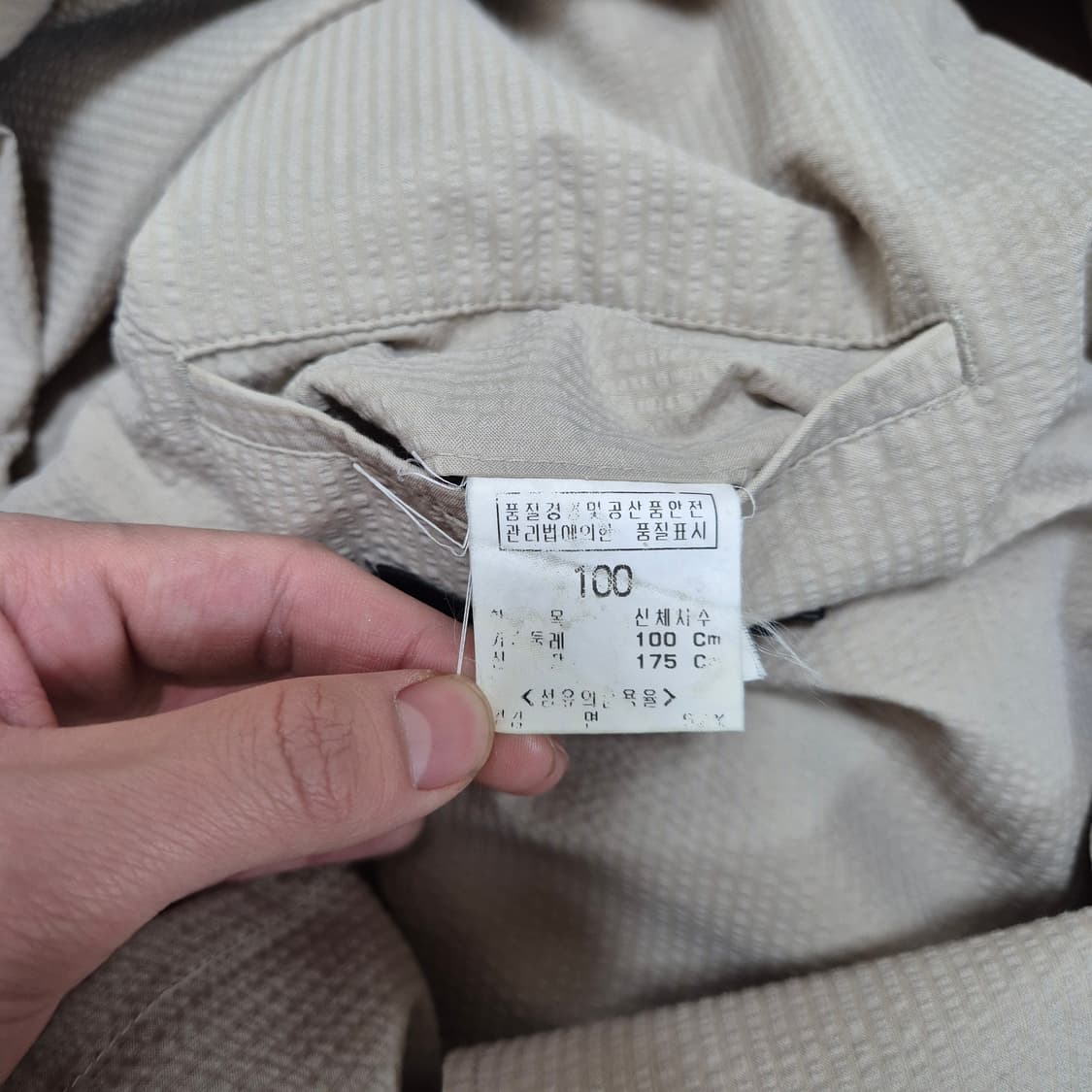 빈폴 남성 클래식 싱글 블레이저 린넨 자켓 L(100) 상품이미지7