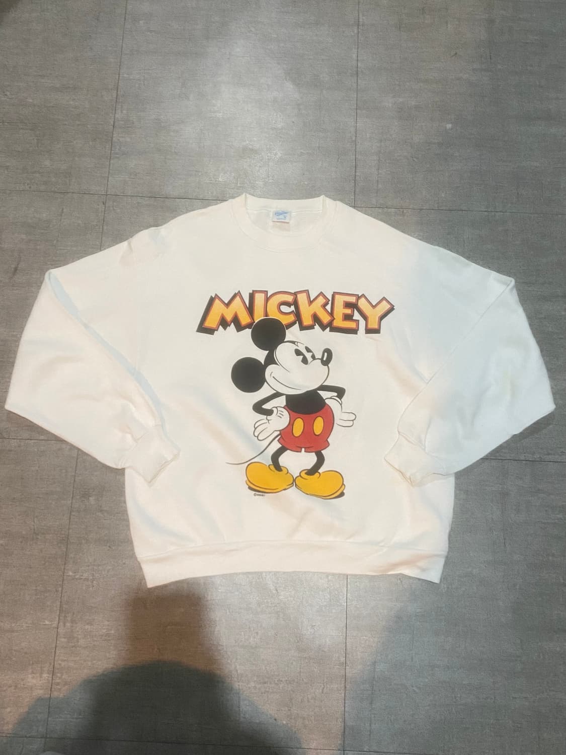일본빈티지 디즈니 미키마우스 스웻셔츠맨투맨 상품이미지1