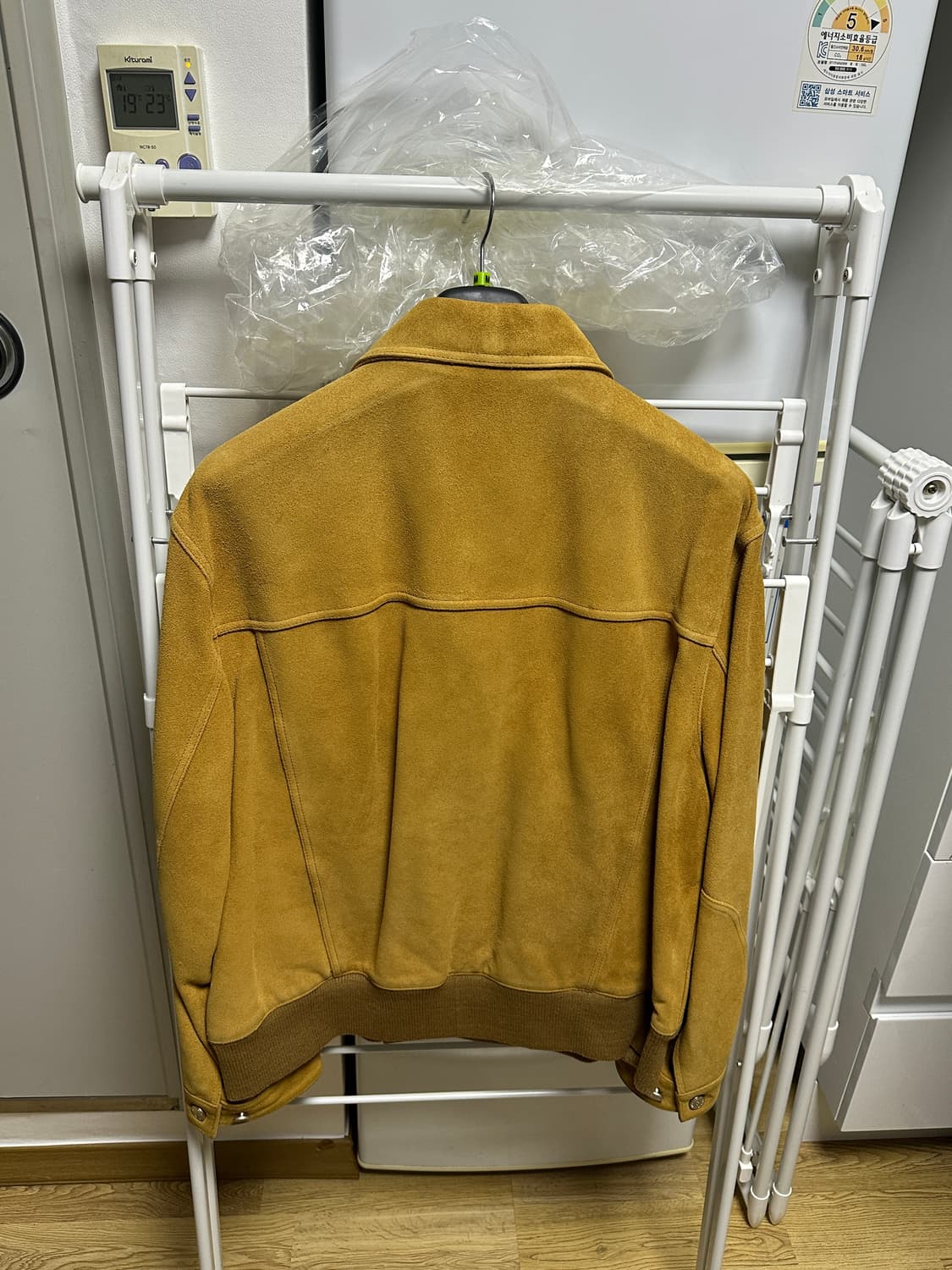 AFTER PRAY 스웨이드 자켓 카멜 M 상품이미지2