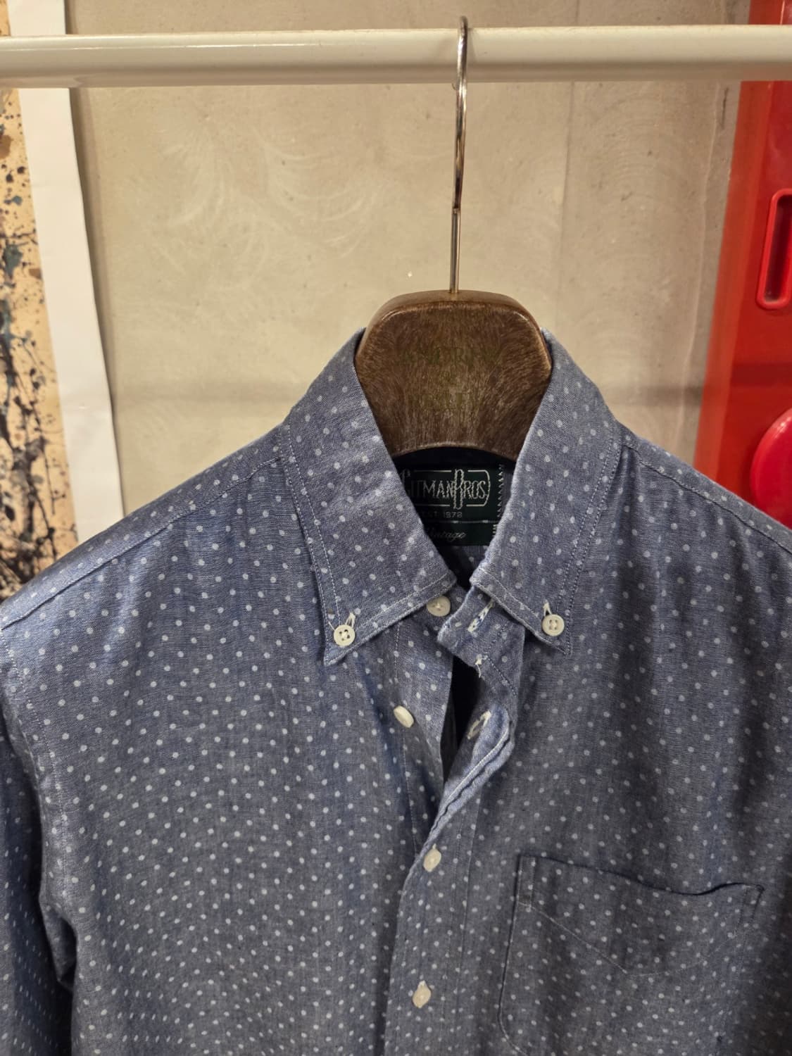 짓먼빈티지 버튼다운셔츠 상품이미지4