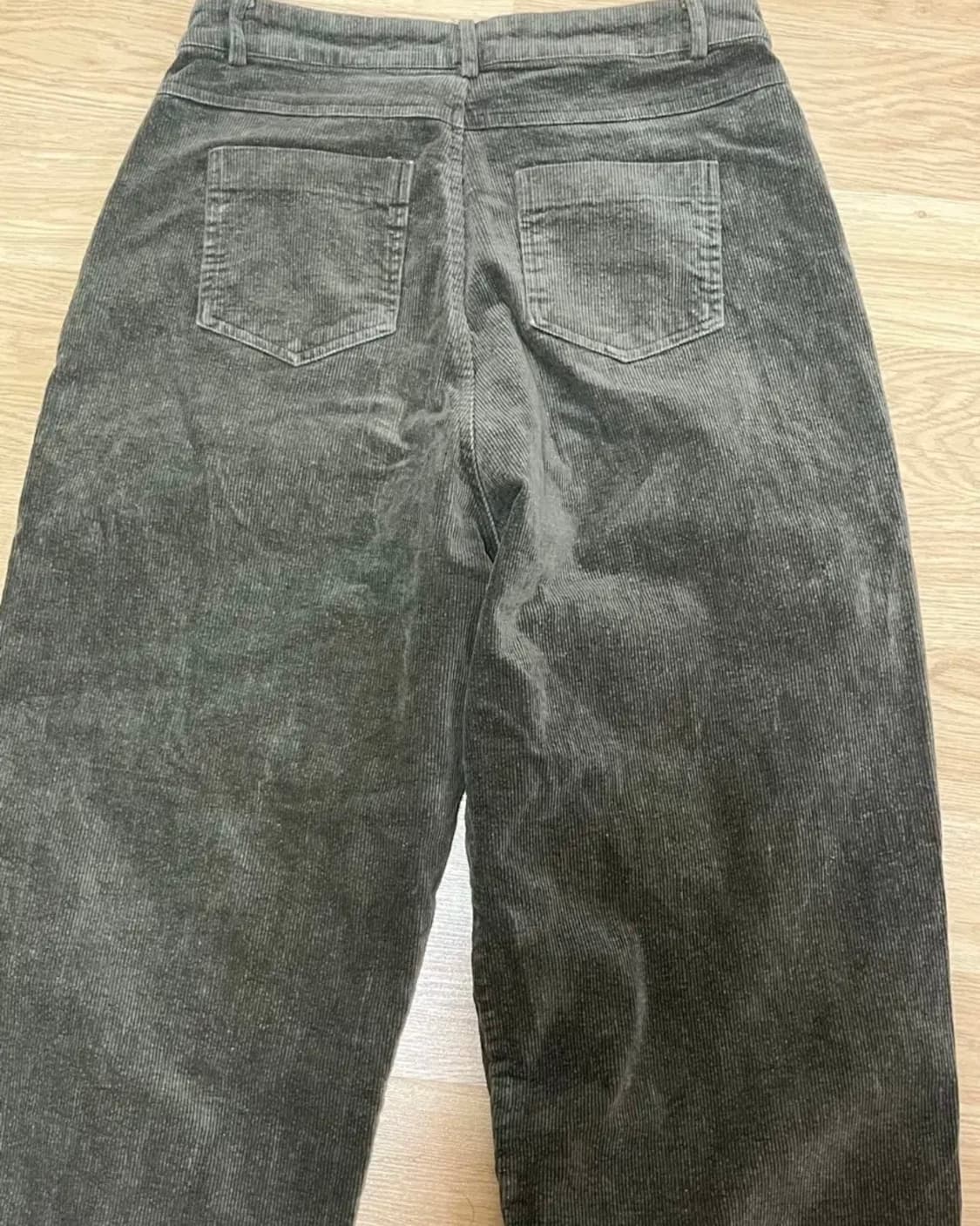 피그먼트 코듀로이 팬츠 올리브(카키) 상품이미지1