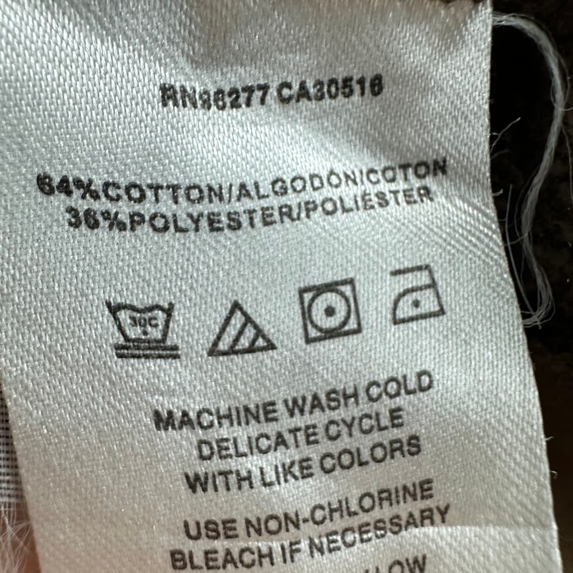 100 반스 남자 루즈핏 코튼 가디건 상품이미지4