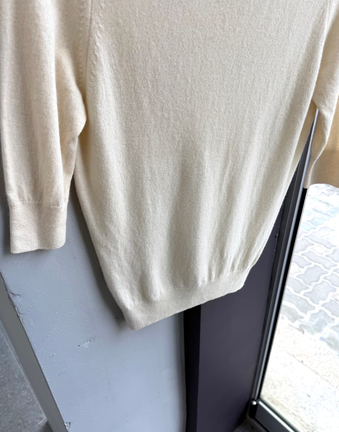 38/ 에르메스 캐시미어 100% 브이넥 니트 상품이미지8