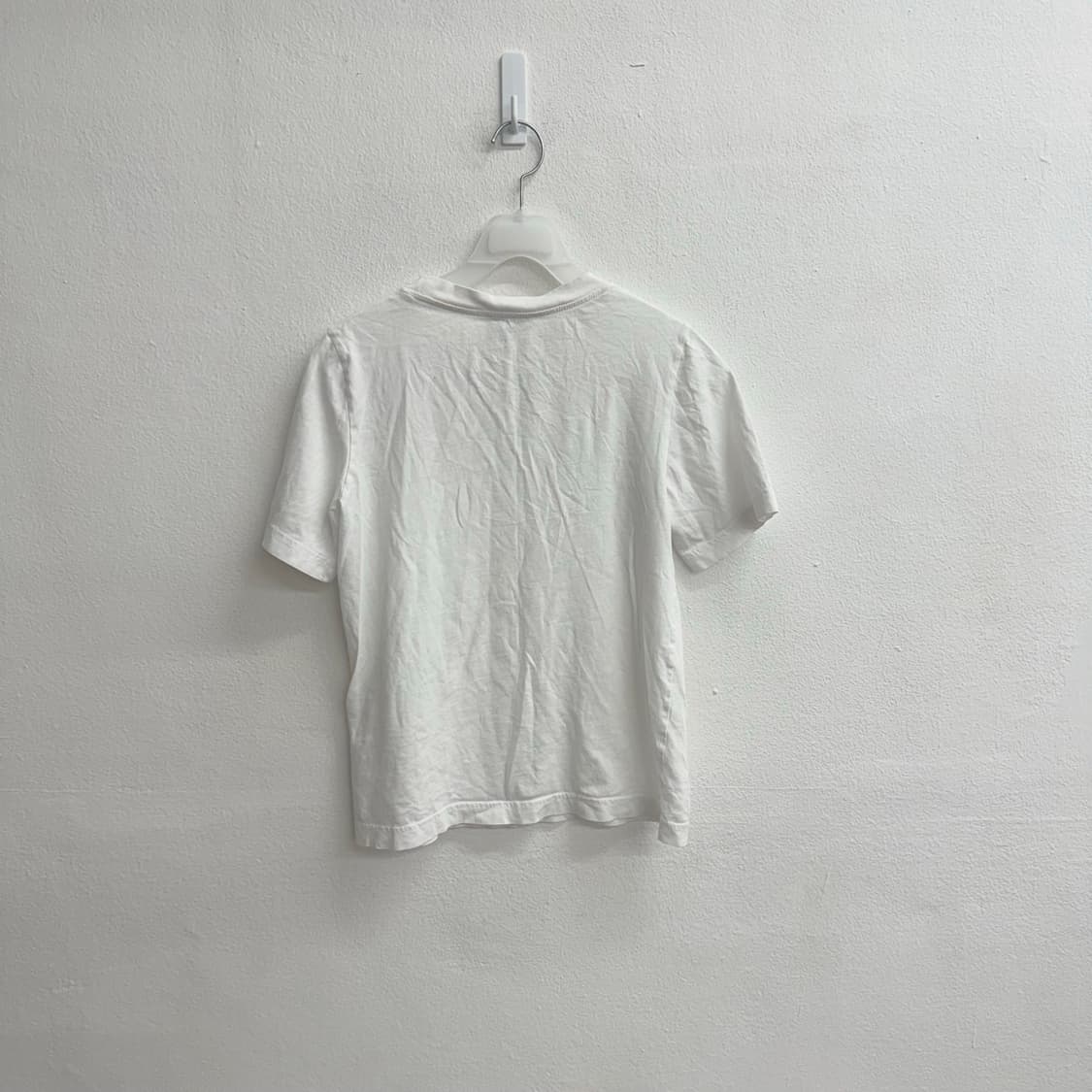 Cos 여성용 크롭 화이트 반팔티 XS 상품이미지4