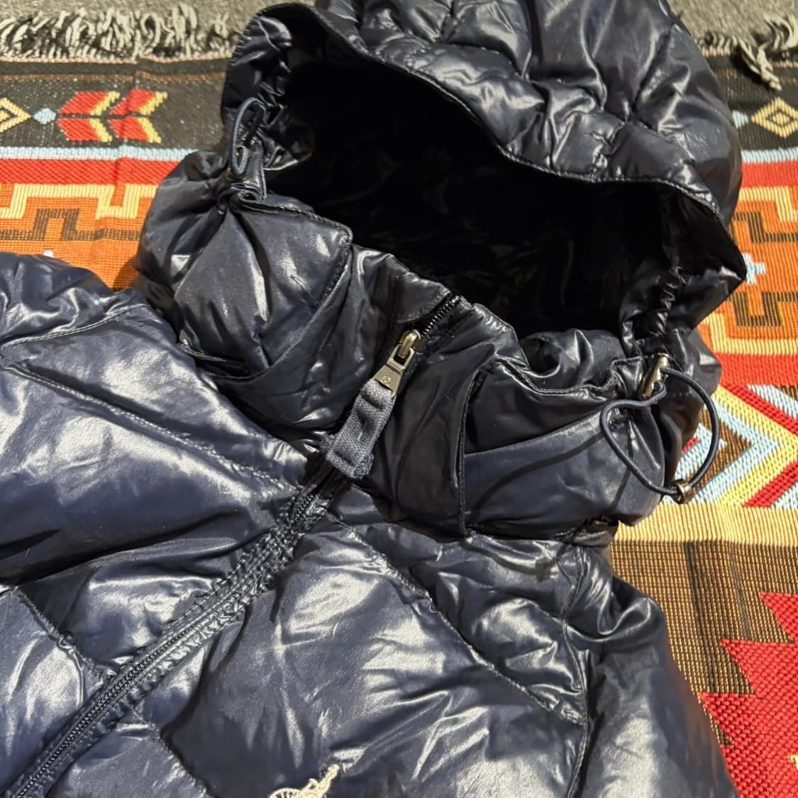 빈폴 빈티지 유광 후드 패딩 상품이미지6