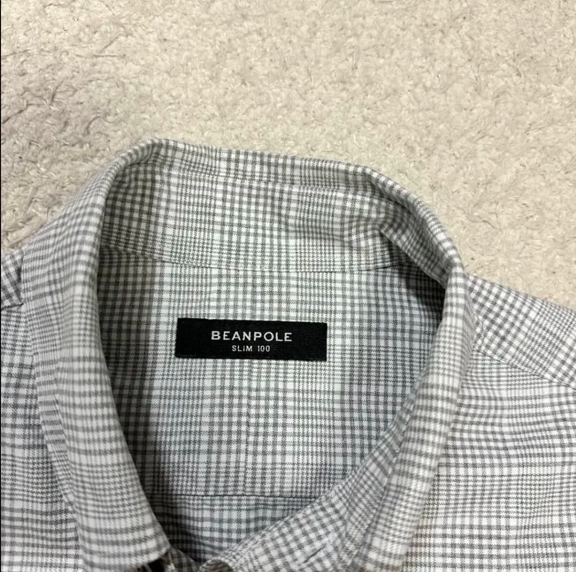 빈폴(BEANPOLE) 체크 셔츠 100사이즈  상품이미지3