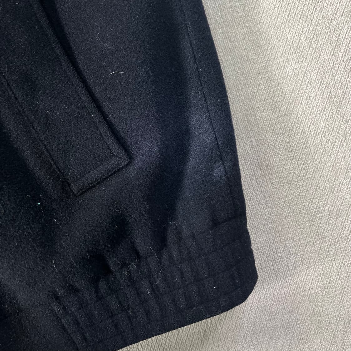 100 버버리 90s 울 블루종 자켓 상품이미지6