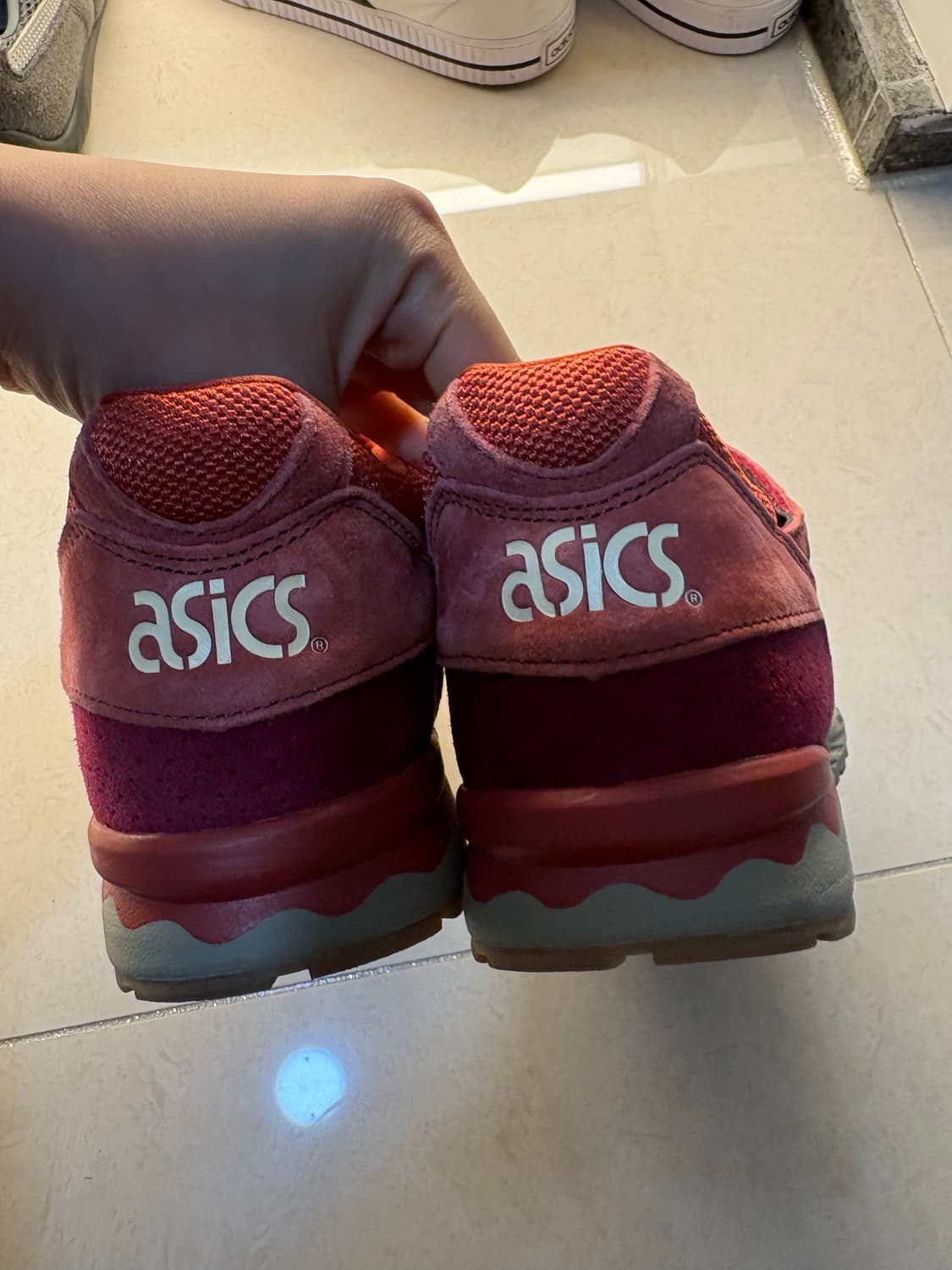 아식스 젤라이트 V 레드 상품이미지4