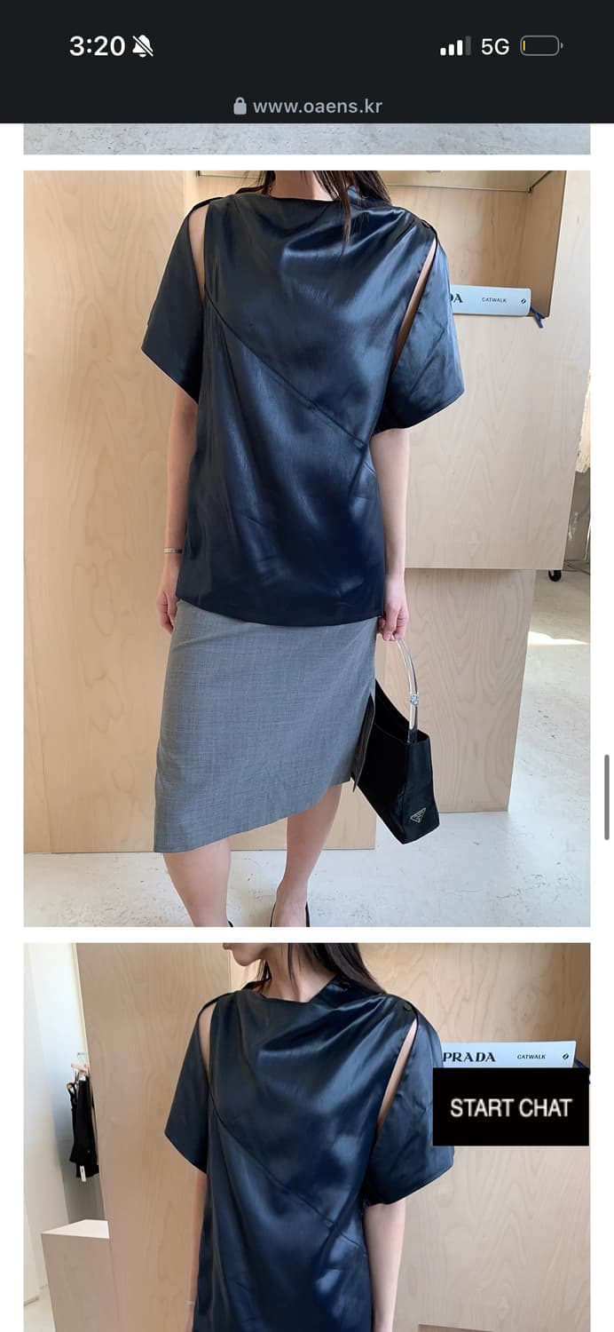 3.1 PHILLIP LIM COATED BLOUSE 상품이미지2