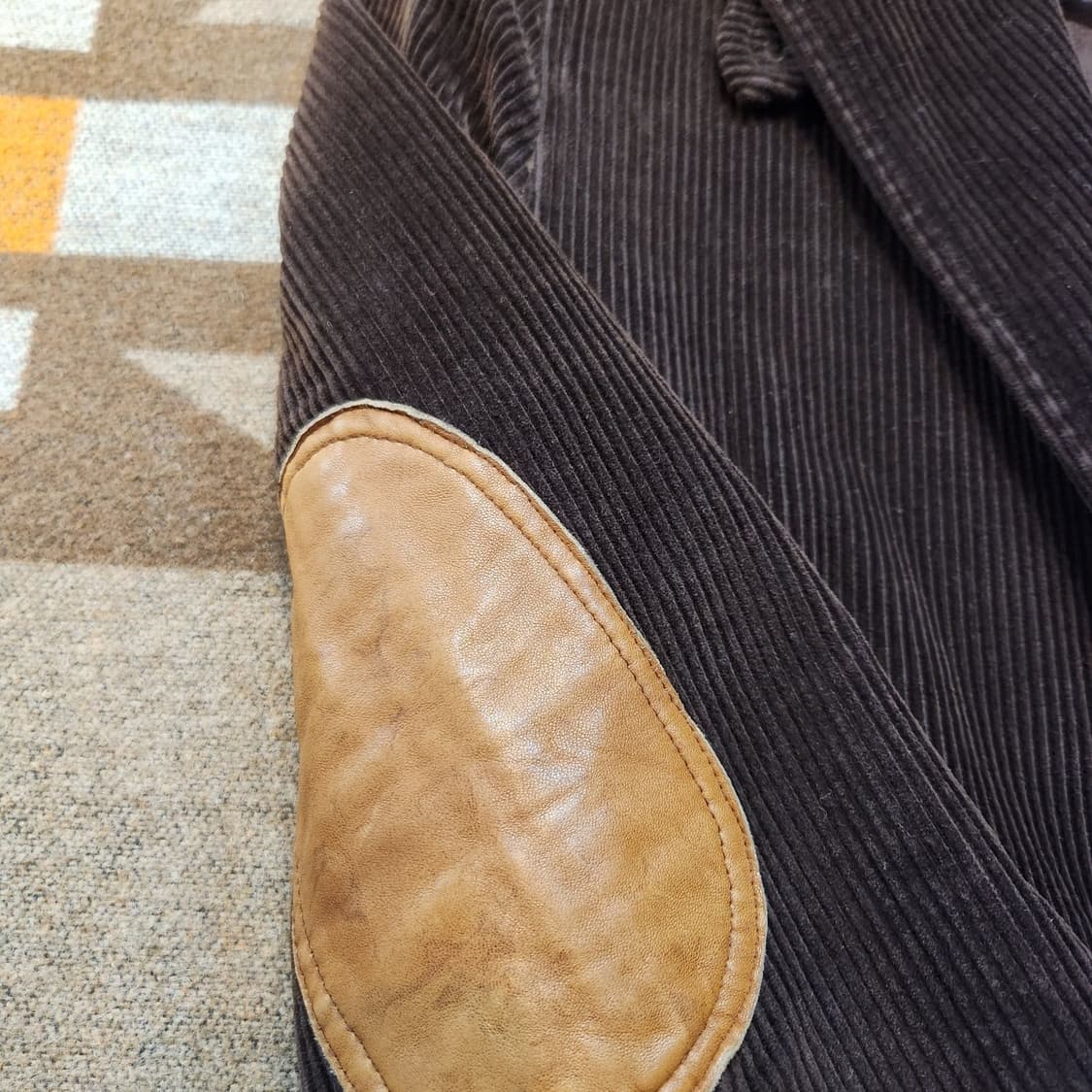 폴로랄프로렌 여성 브라운 코듀로이 3B 자켓 M 상품이미지3