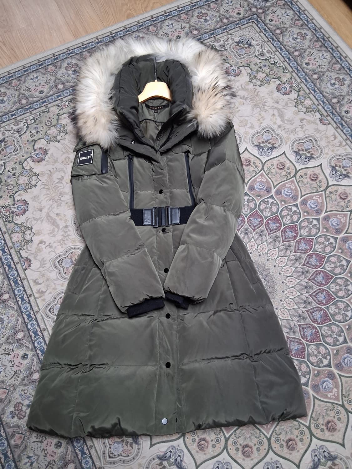 에고이스트여성롱다운패딩 상품이미지1