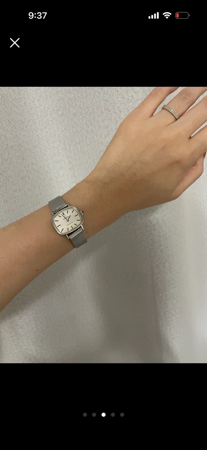 오메가 제니브 스퀘어 수동시계 상품이미지3