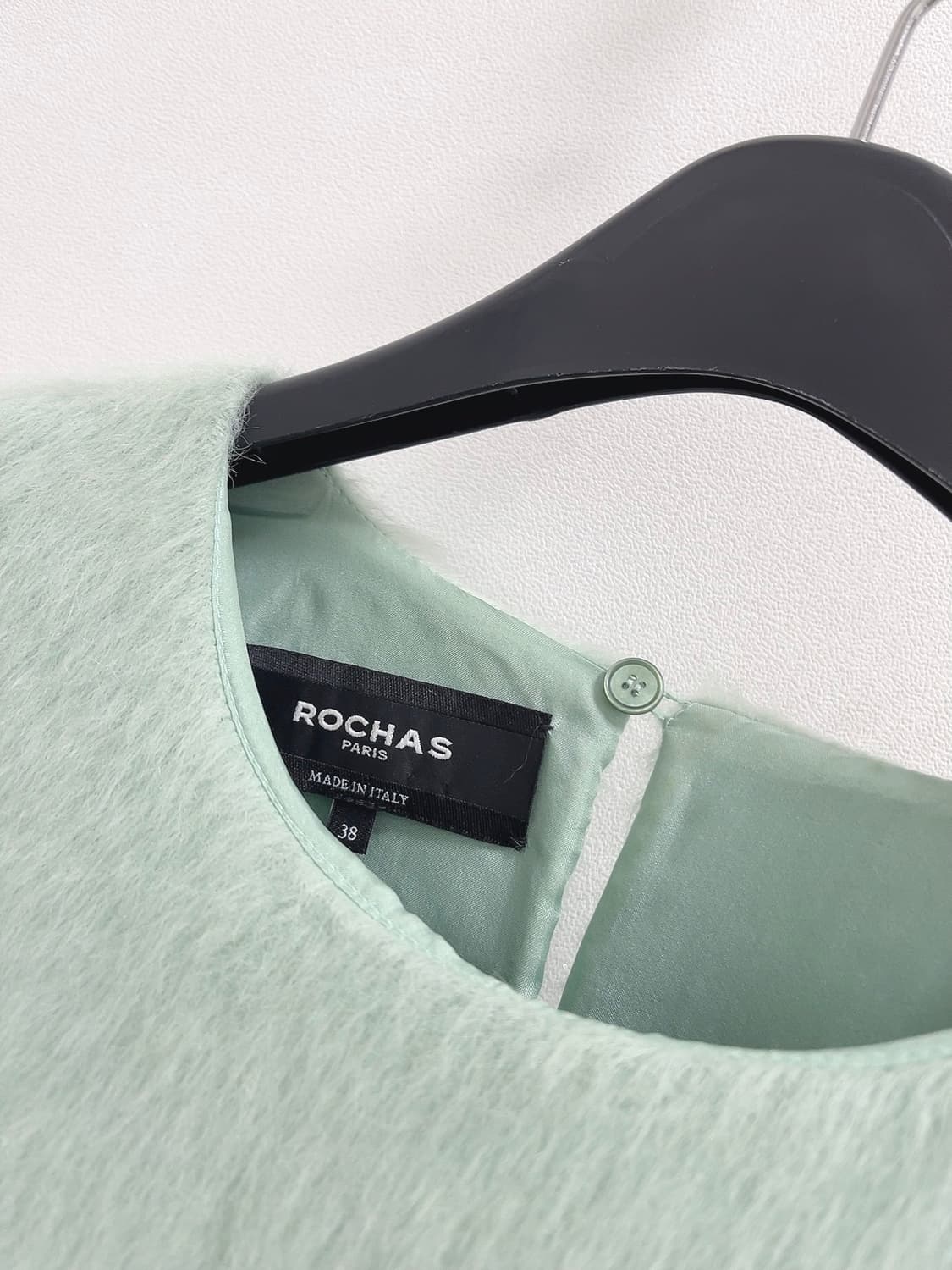 Rochas 로샤스 알파카 민트 탑 블라우스 니트  상품이미지4