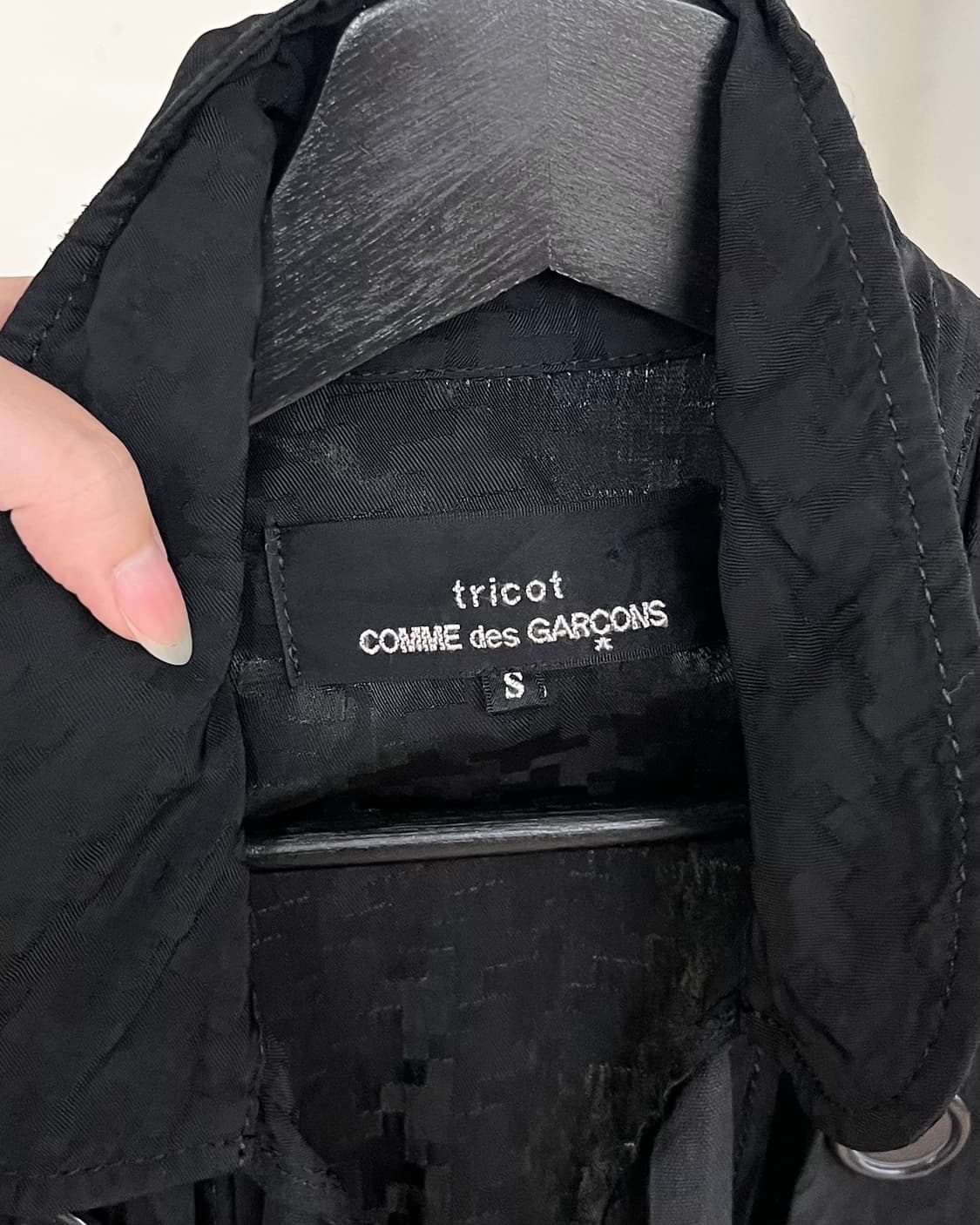 꼼데가르송 블랙 더블 브레스트 버튼 블라우스 상품이미지7