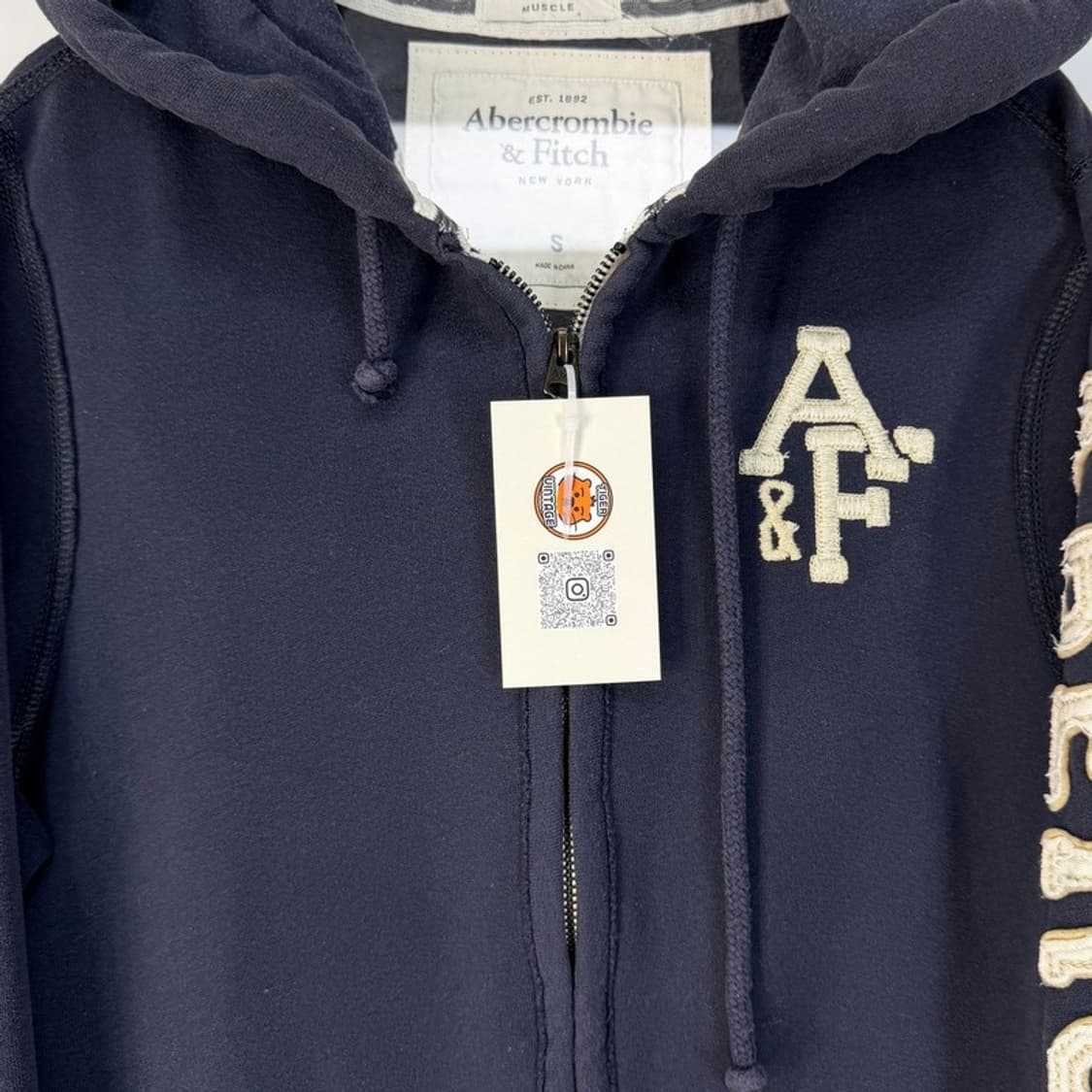 아베크롬비 패치 후드집업 상품이미지2