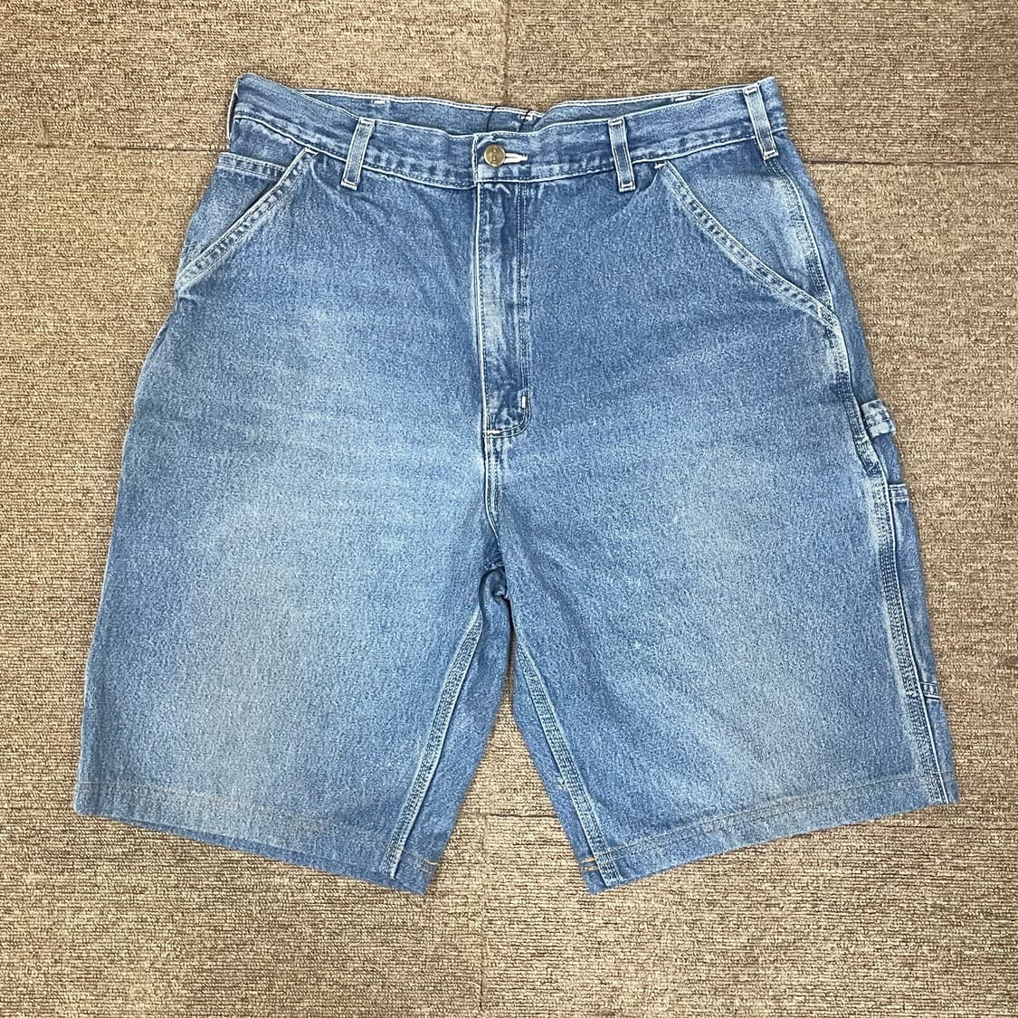 (34) Carhartt 칼하트 카펜터 데님 쇼츠 반바지 상품이미지4