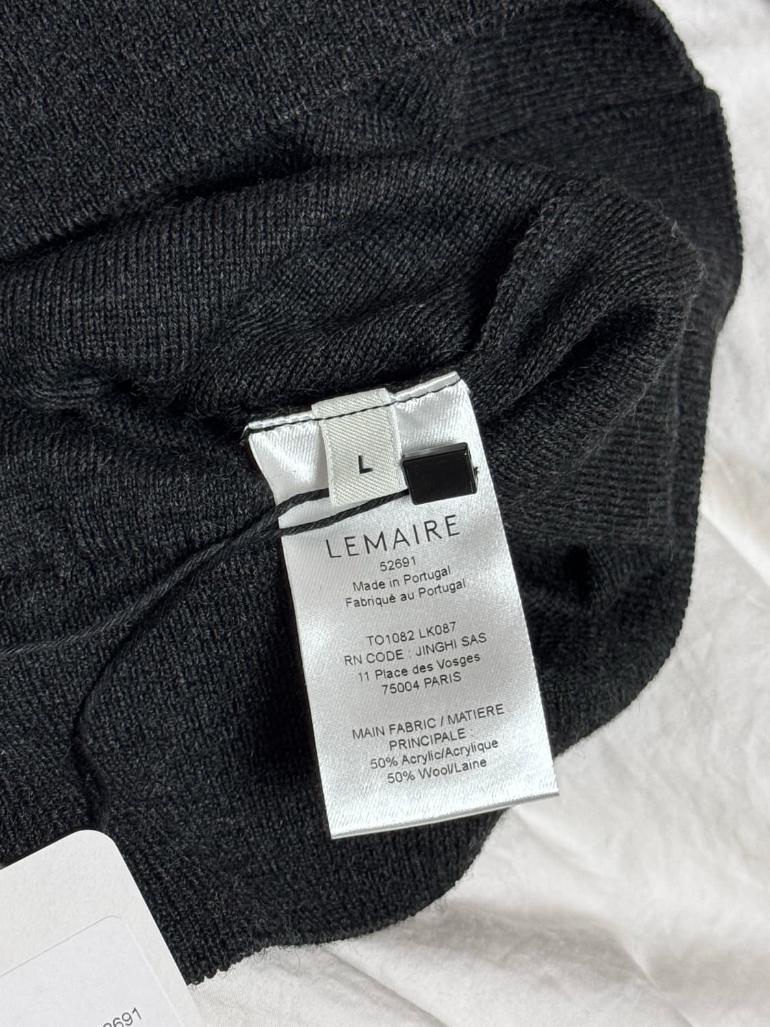 르메르 트위스트 가디건 그레이 L 상품이미지3
