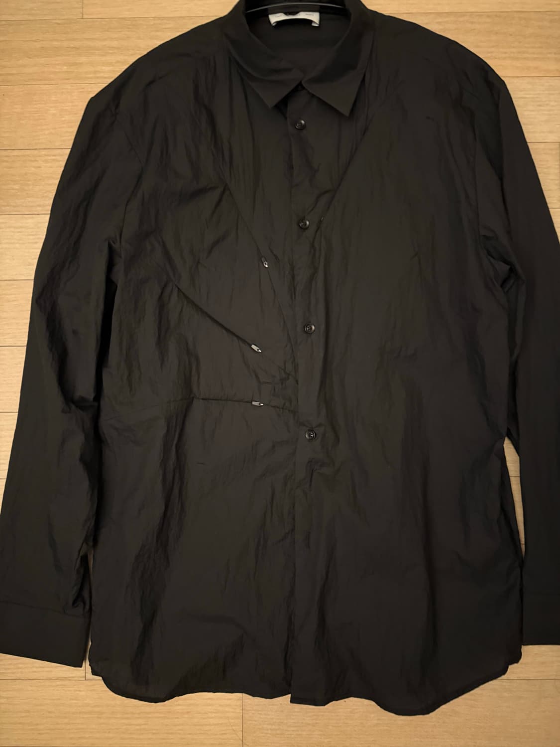 [M] paf 5.0+ 셔츠 센터 블랙 상품이미지2