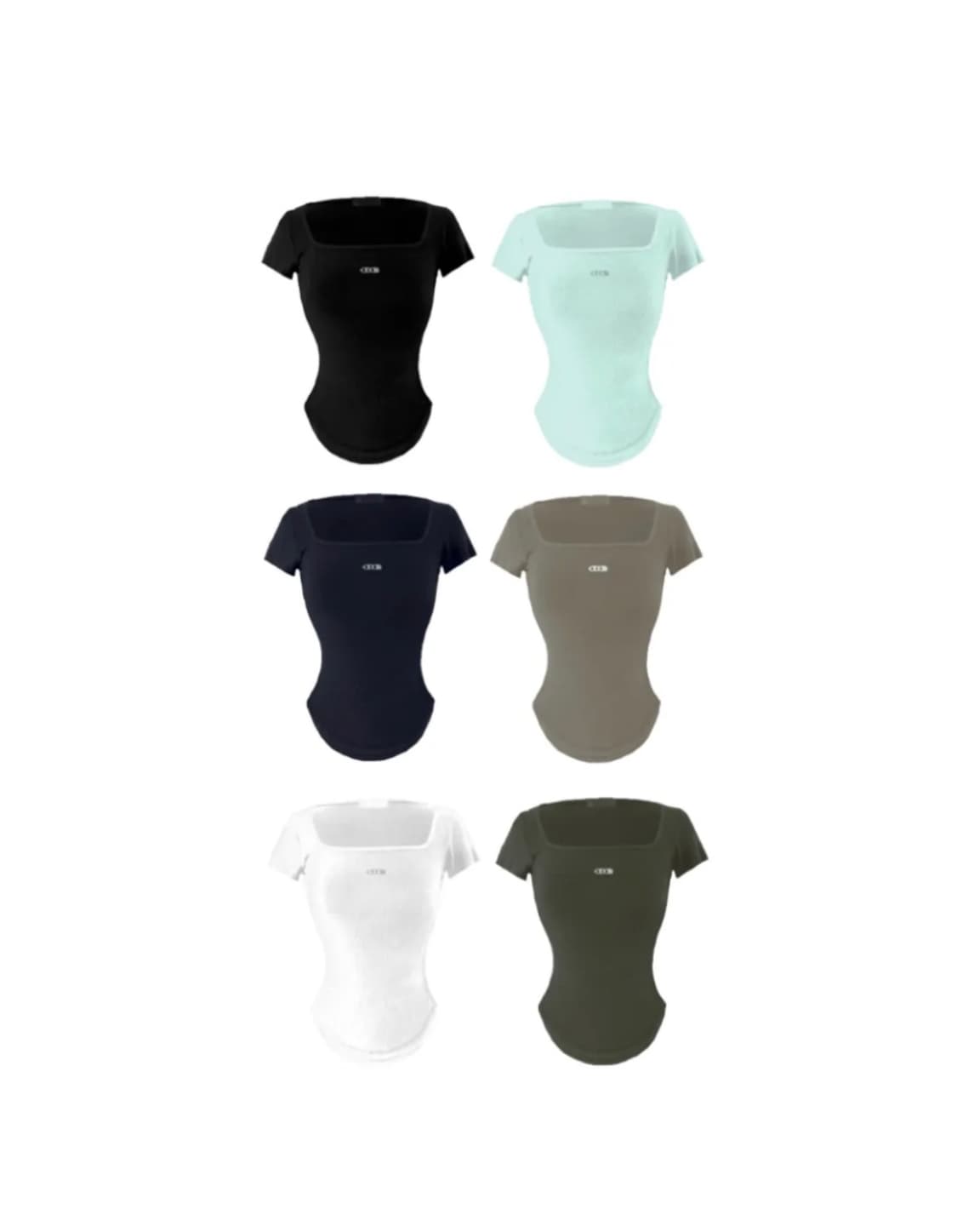 Square half tee 상품이미지1