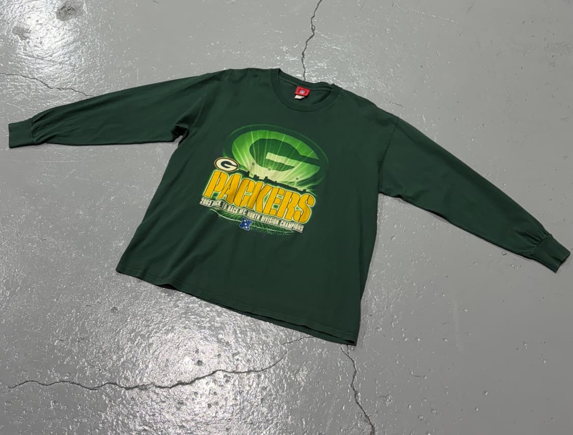 2003 NFL Green Bay Packers 빈티지 롱슬리브 상품이미지3