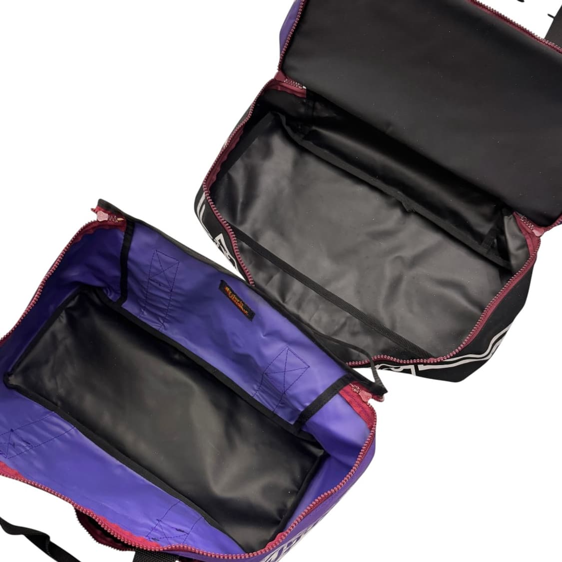 히스테릭글래머 컬러 블록 피크닉 보스턴백 퍼플/블랙 상품이미지9