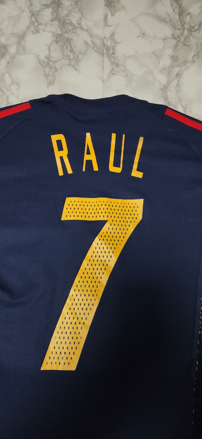 02-04 아디다스 국대 스페인 써드 유니폼 반팔No.7 라울 상품이미지4