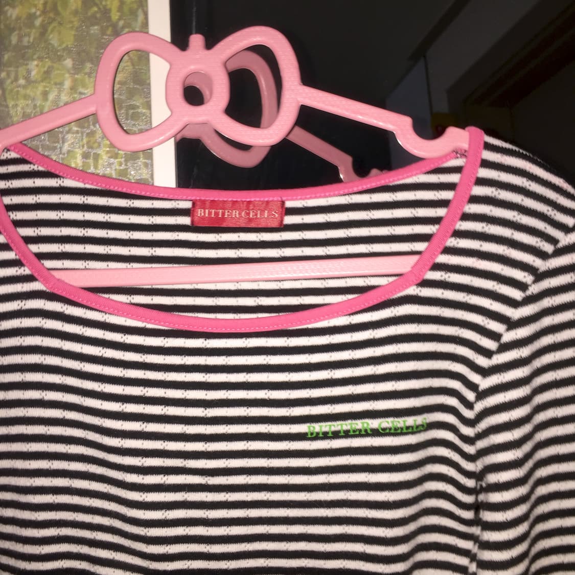 비터셀즈 BITTERCELLS layered coloring tee bk 상품이미지2