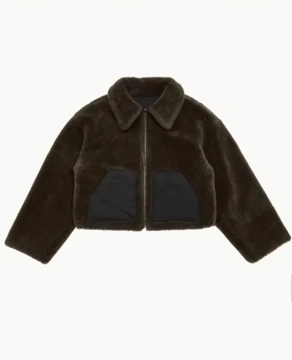 아모멘토 리버시블 시어링 퍼자켓 상품이미지2