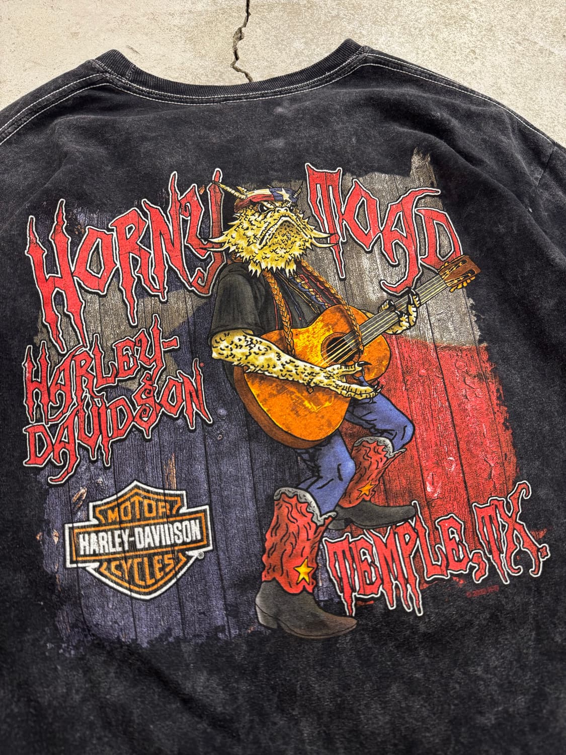 할리데이비슨 워싱 롱슬리브 상품이미지6