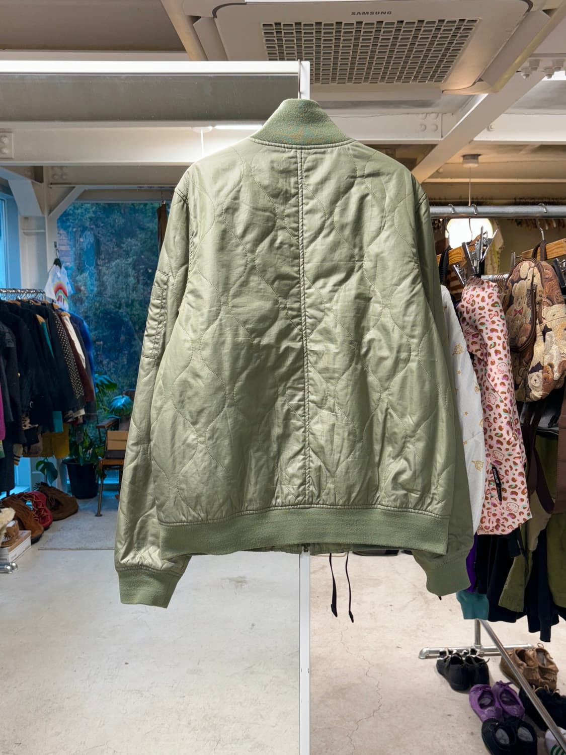 모시모 퀄팅 점퍼 상품이미지2