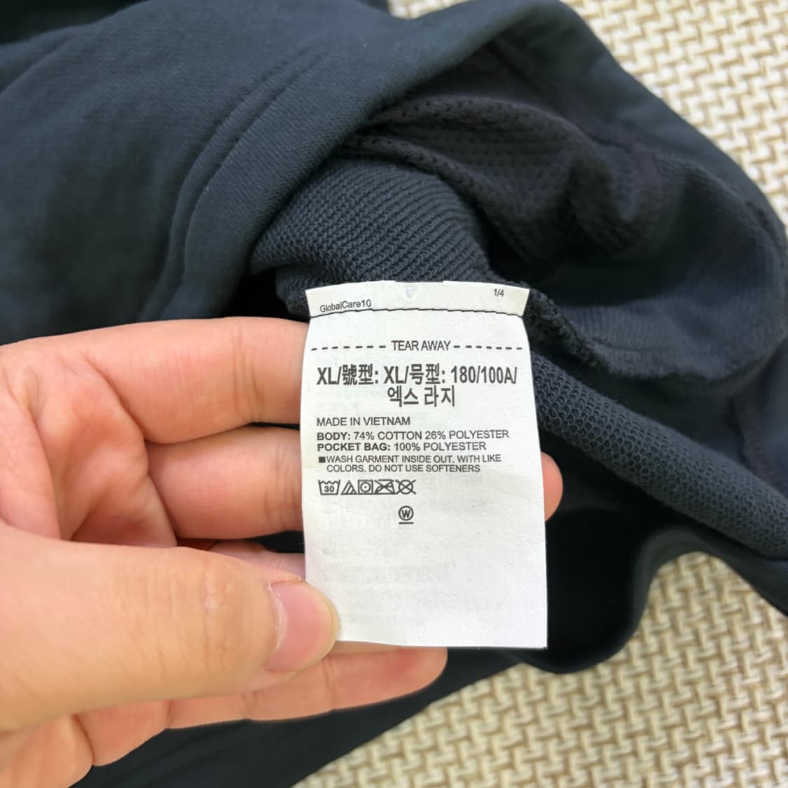 XL 언더아머 후드티 0612D1 상품이미지3