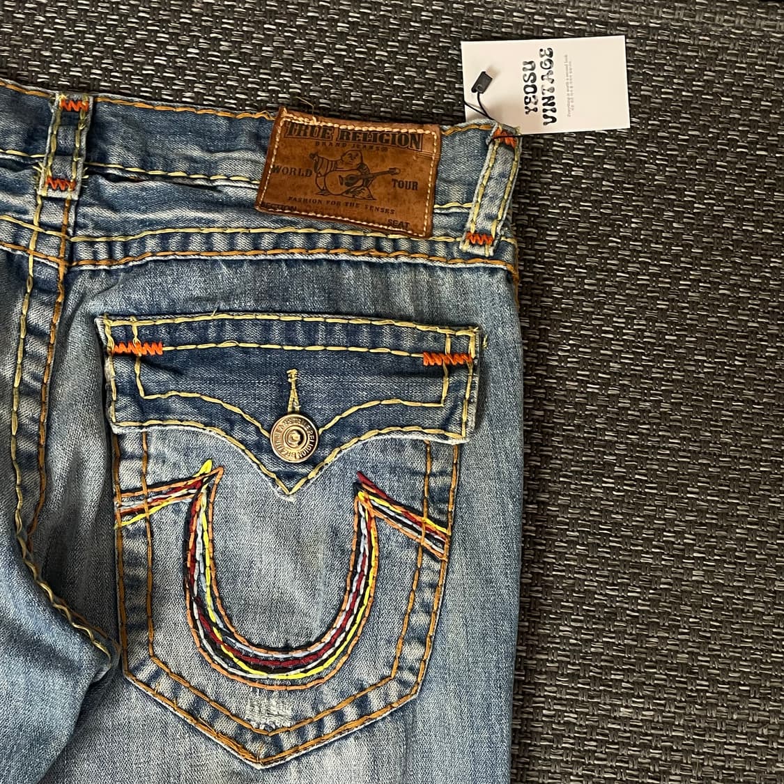 (34) 트루릴리젼 스티치포인트 데님 팬츠 상품이미지8