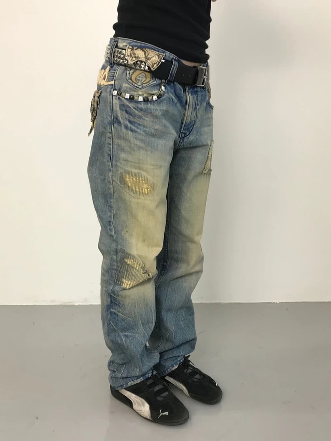 Red Pepper Jeans Y2K Embroidered Denim 상품이미지3