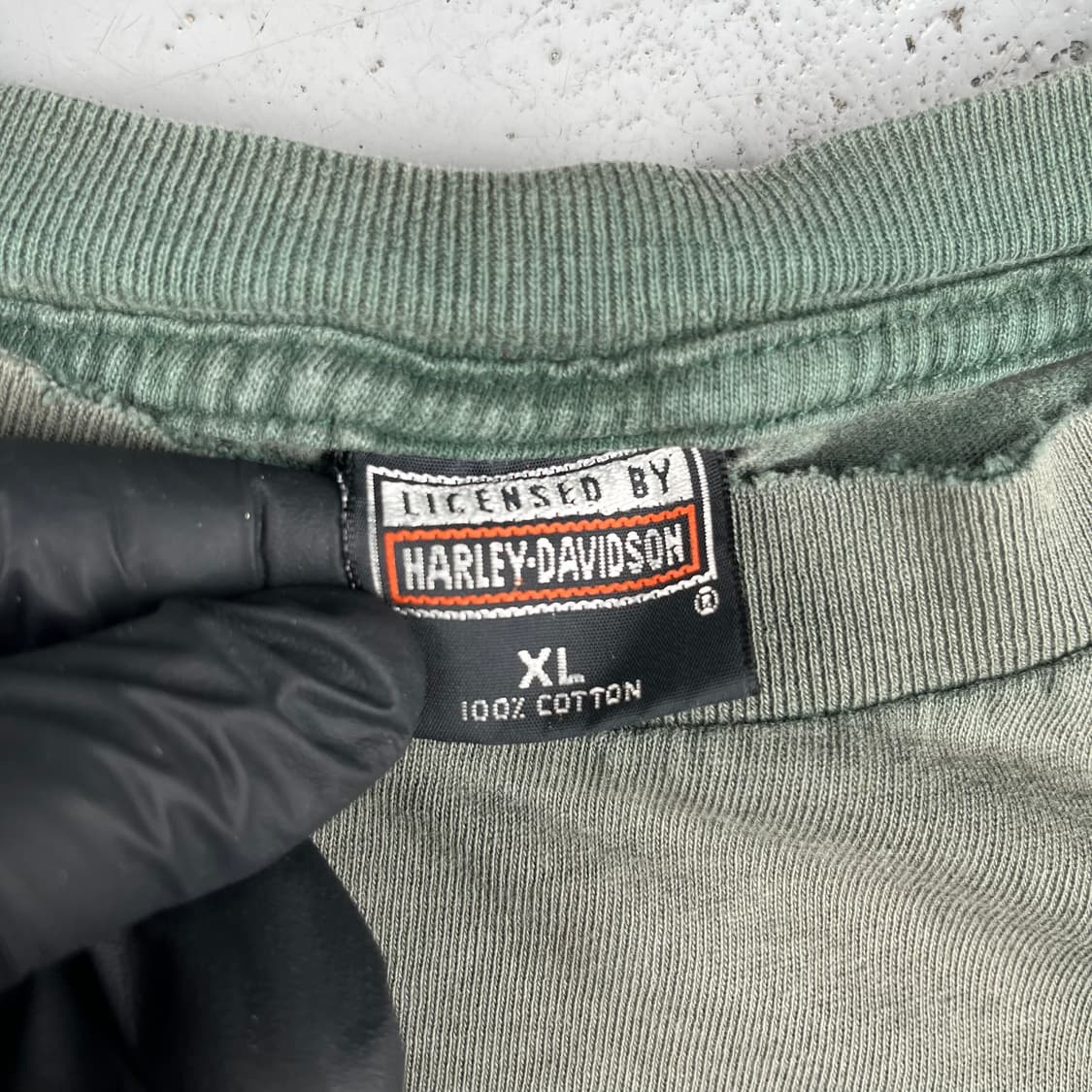 빈티지 할리데이비슨 디스트레스드 이글 포켓 반팔 상품이미지3
