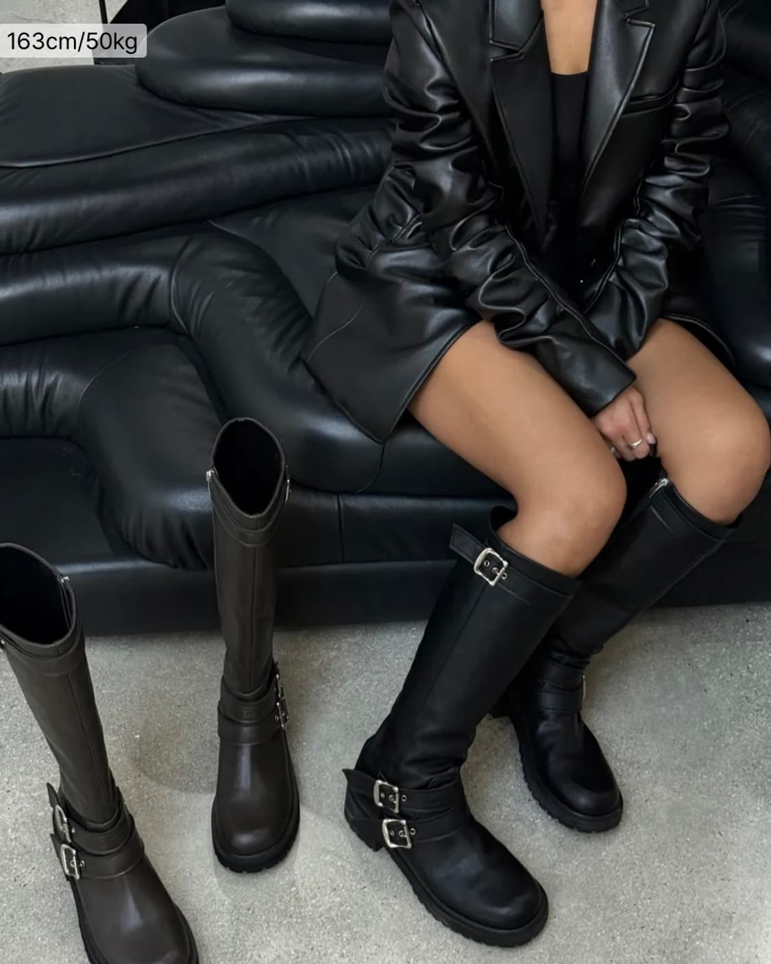 오도어 레더자켓 (Plisse jacket) 상품이미지2