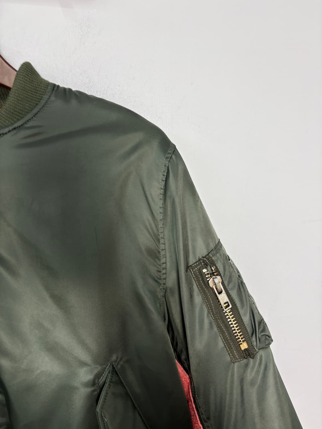 SEOUL COLLECTION 스트리트웨어 패치 항공점퍼A3705  상품이미지3