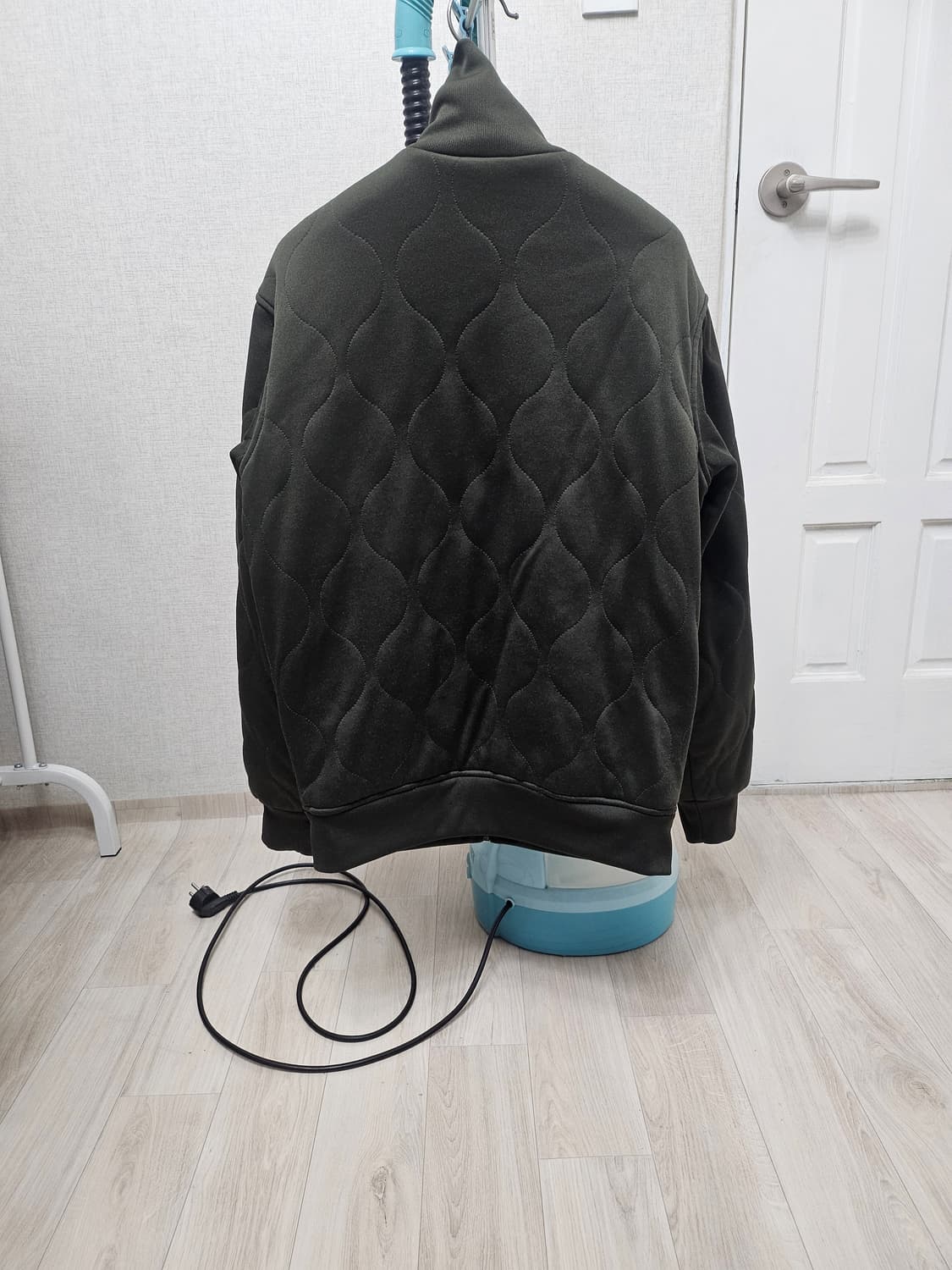 (105) ☆초대장급☆ 아디다스 파이어버드 [카키] 트랙탑 퀄팅자켓점퍼 상품이미지7