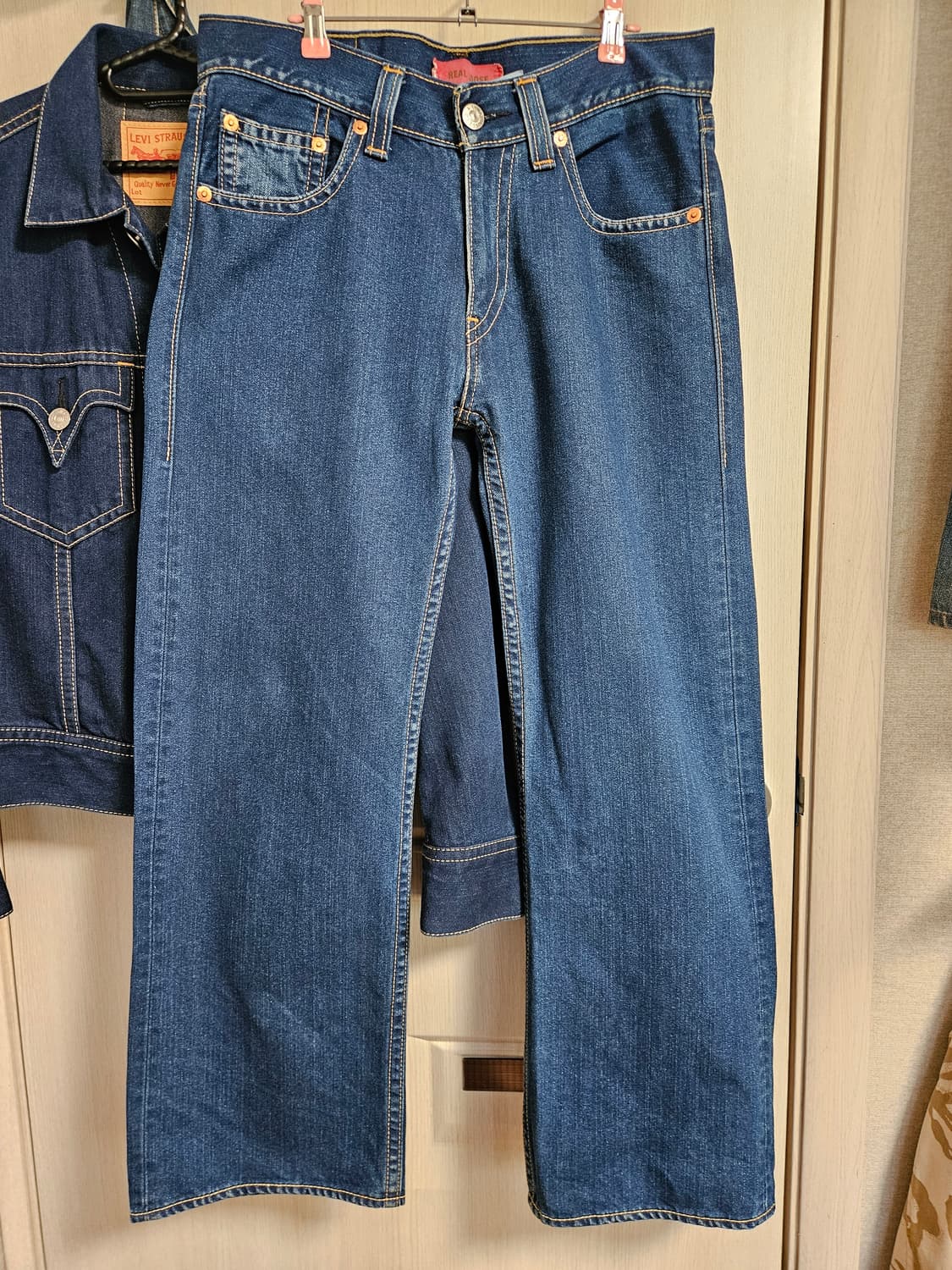00s Levis type1 셋업 m/31 리바이스 타입1 리얼루즈 상품이미지5