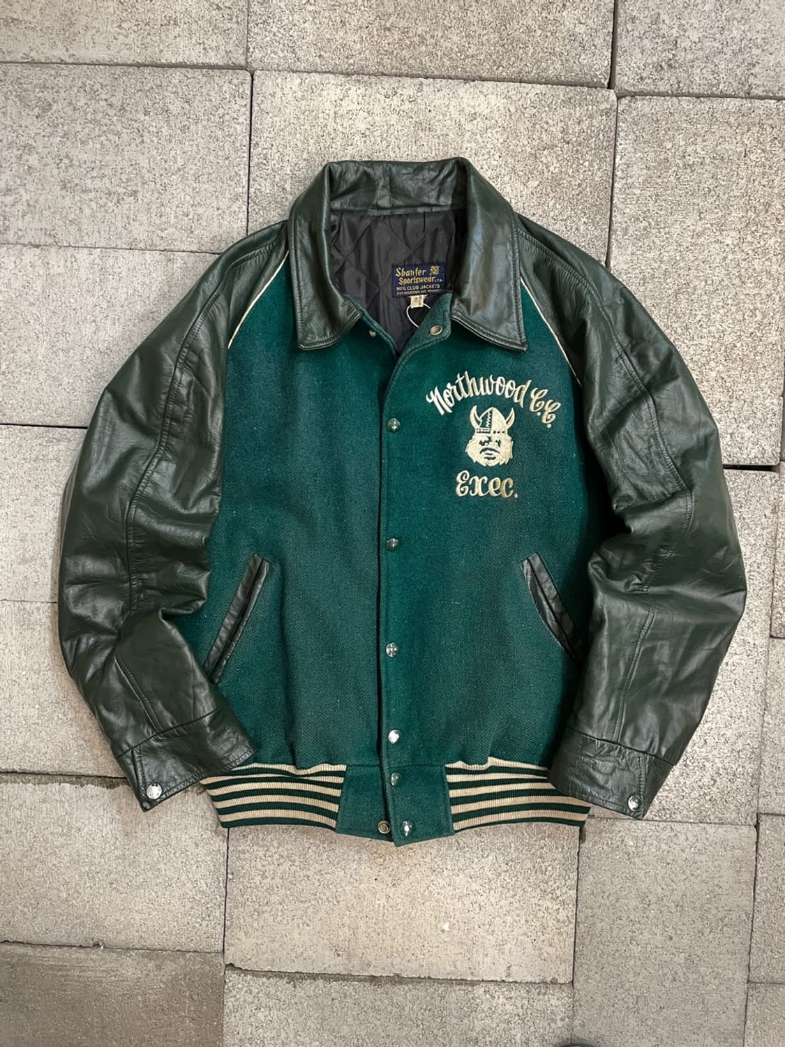 80s Shanter Sportswear 바시티 자켓 상품이미지1