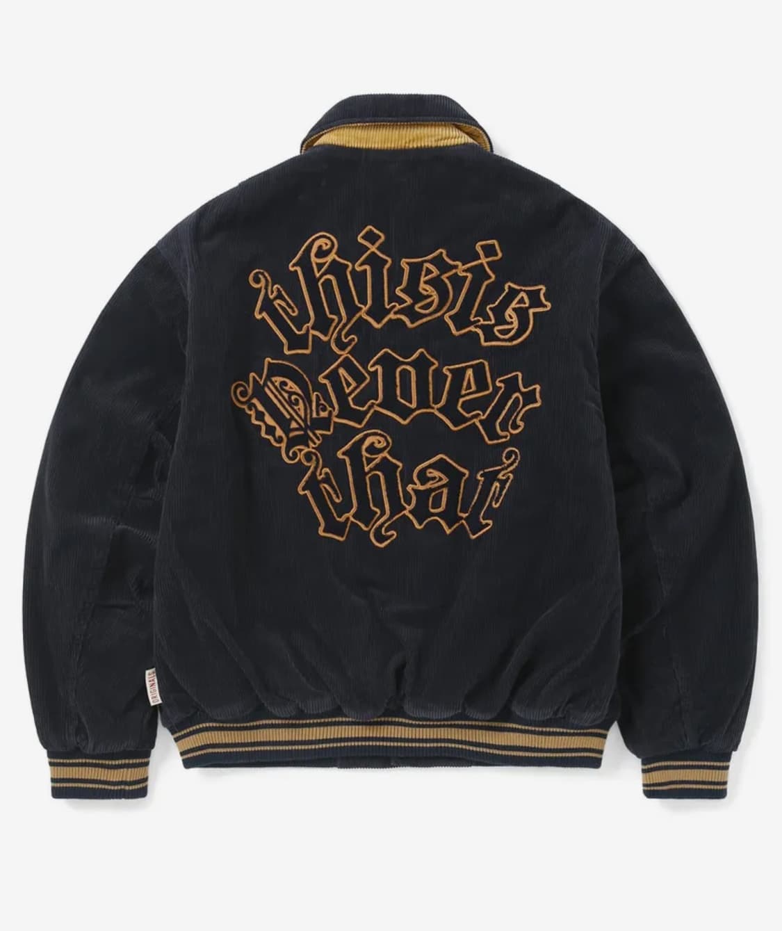 Fortuna Corduroy Varsity Jacket Navy 상품이미지2