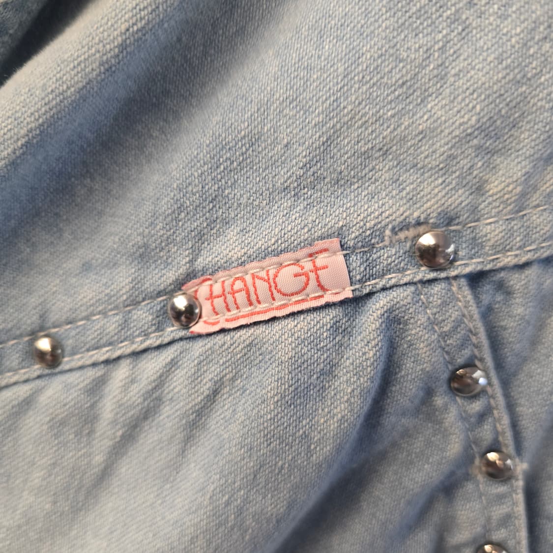 데님 스터드 빈티지 크롭 오버핏 자켓 상품이미지5