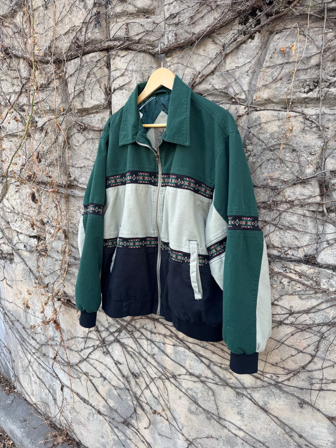 Canyon guide 빈티지 아즈텍 패턴 산타페 워크 자켓 xl 상품이미지3