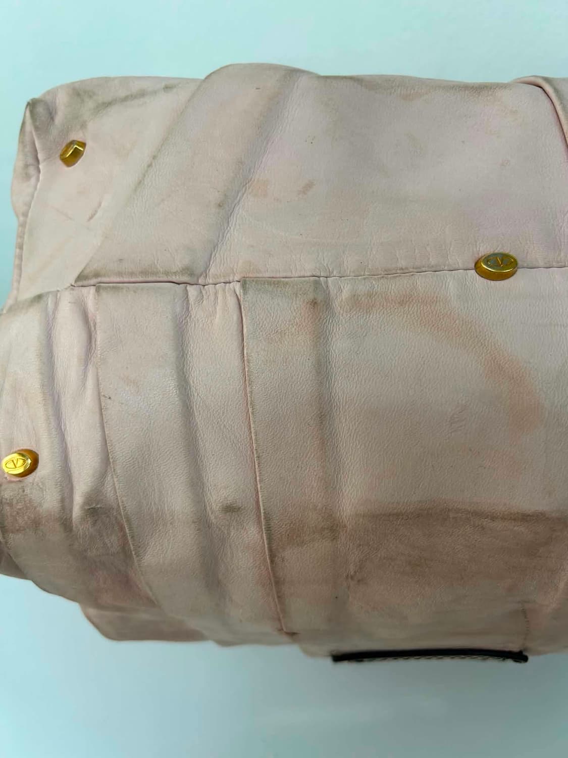 Valentino Garavani Pink Leather Tote Bag 상품이미지9